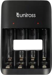 Uniross UCU010 Ni-MH AA/AAA akkutöltő / USB-C (UCU010)