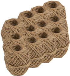Micul Fermier Set 12 gheme sfoara iuta 300g Micul Fermier GF-2331-S012-G01 (GF-2331-S012-G01)