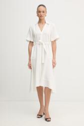 MARELLA nyári lenvászon ruha Emme by Marella - bézs 40