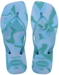 Havaianas női tangapapucs SQUARE JELLY - kék Női 39/40