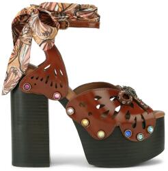 Kurt Geiger London szandál bőr Butterfly Platform Sdl - barna Női 38