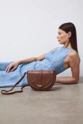 Medicine női műbőr keresztpántos táska - barna Univerzális méret