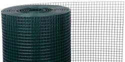  Háló GARDEN PVC, 1000/19x19/1, 45 mm, zöld, RAL 6005, négyzetes, kerti, állattartáshoz, 10 m-es teker