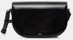 APC A. P. C. női bőr Baguette táska LE B-SIDE - fekete Univerzális méret