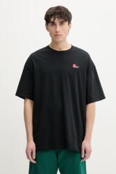 Converse póló férfi pamut - fekete XL