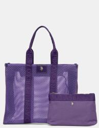 U. S. Polo Assn U. S. Polo Assn. női vászontáska SOUTHEND - lila Univerzális méret