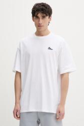 Converse férfi pamut t-shirt - fehér L