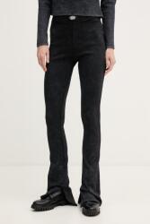 Alpha Industries leggings női pamut elasztánnal World Flared Pant W - szürke L