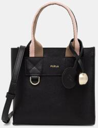 Furla keresztpántos táska női bőr Divide It Mini Tote - fekete Univerzális méret
