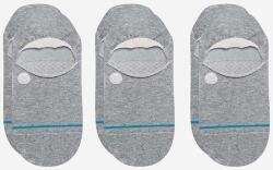 Stance zokni Icon No Show 3 pár - szürke 43/46