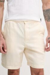 Lacoste rövidnadrág férfi lenvászonnal - bézs M