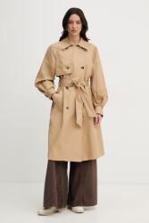 TWINSET női pamut trench - barna 38