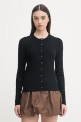 Sisley női kardigán viszkózzal - fekete XS