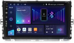 Phonocar SM332 Professzionális 9 QLED autós multimédia rendszer Android, vezeték nélküli CarPlay/Android Auto, DAB+, VW