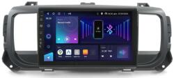 Phonocar SM331 Professzionális 9 QLED autós multimédia rendszer Android, vezeték nélküli CarPlay/Android Auto, DAB+, Toyota, Citroen, Peugeot (SM331)
