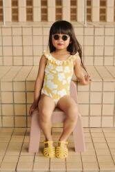 Liewood gyerek egyrészes fürdőruha Kallie Printed Swimsuit - sárga 140