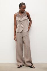 Answear. LAB női vászon alsó - bézs XS