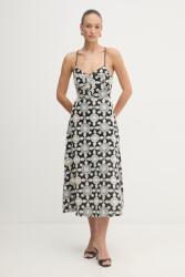 Fracomina nyári pamut ruha - fekete S