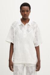 Isabelle Blanche női pamut póló - bézs XS