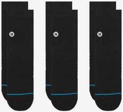 Stance zokni Icon Quarter 3 pár - fekete 38/42