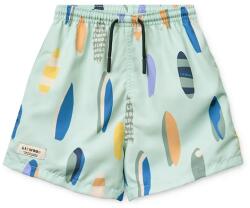 Liewood fürdőnadrág gyerek Duke Printed Board Shorts - zöld 140