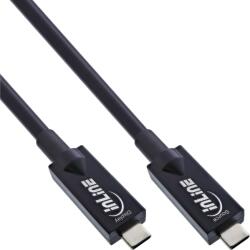 InLine 35798A USB kábel USB 3.2 Gen 2 (3.1 Gen 2) 15 M USB C Fekete (35798A)
