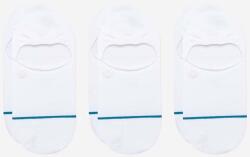 Stance zokni Icon No Show 3 pár - fehér 35/37