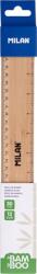 MILAN Vonalzó Bambusz 30 cm (635128) (635128)