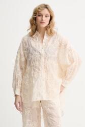 TWINSET női lyocell ing - bézs L