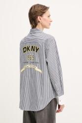 DKNY női pamut ing - sötétkék S