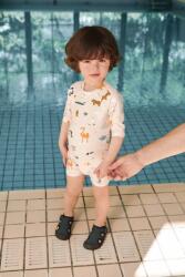 Liewood strand kezeslábas gyerek Thor Baby Swim Jumpsuit - bézs 86