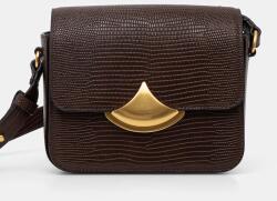 Sessun keresztpántos táska női bőr - barna Univerzális méret