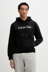 Calvin Klein kapucnis melegítőfelső férfi pamut - fekete S - answear - 21 990 Ft