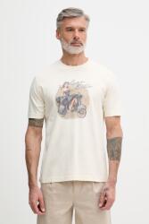 Mos Mosh férfi pamut póló Ciao - bézs M