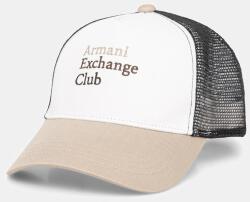 Armani Exchange férfi trucker sapka - fehér Univerzális méret