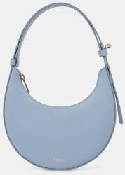Furla félhold táska női bőr Deliza Mini Shoulder Bag - kék Univerzális méret