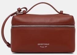 Emporio Armani női bőr keresztpántos táska - burgundia Univerzális méret