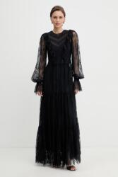 Luisa Spagnoli viszkóz ruha Perfetta - sötétkék 42