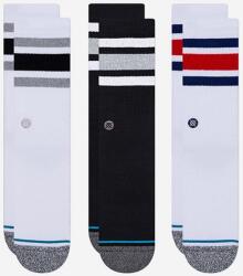Stance zokni The Boyd 3 pár - fehér 35/37