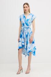 DKNY vászon kiszélesedő ruha - kék 38