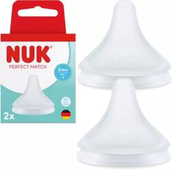 Nuk Perfect Match cumisüveg cumi 3 hónapos kortól, 2 db (584430)