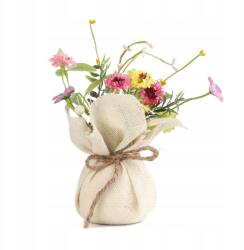 Homla Flos műnövény színes virágokkal 30 cm Homla (228857)