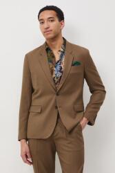 Medicine férfi gyapjú blézer - barna L