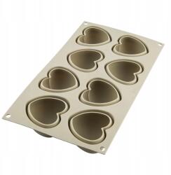 Silikomart Cuoricino Szilikon forma, kicsi szív (26.186.13.0065)