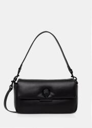 Kurt Geiger London női bőr Oxford keresztpántos táska - fekete Univerzális méret