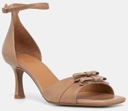 Billi Bi szandál bőr - bézs Női 37