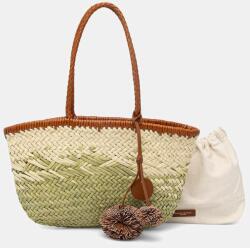 Gianni Chiarini női strandtáska PALOMA - zöld Univerzális méret