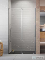 Radaway Furo SL DWJ 90B balos zuhanyajtó, szálcsiszolt króm 10307472-91-01L+10110430-01-01 (10307472-91-01L_10110430-01-01)