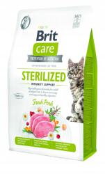 Brit Bc Karma Kot Grain-Free Sterilizes Immunity macskáknak 400g