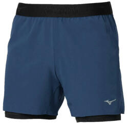 Mizuno Core 5.5 Inches 2in1 Short férfi futó rövidnadrág XL (J2GBD009-12-XL)